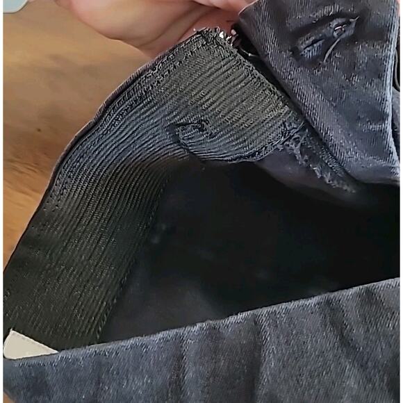 Everlane Side‑Zip Black Cropped High‑Waist Trouser Women’s 0 – EUC - Picture 6 of 10